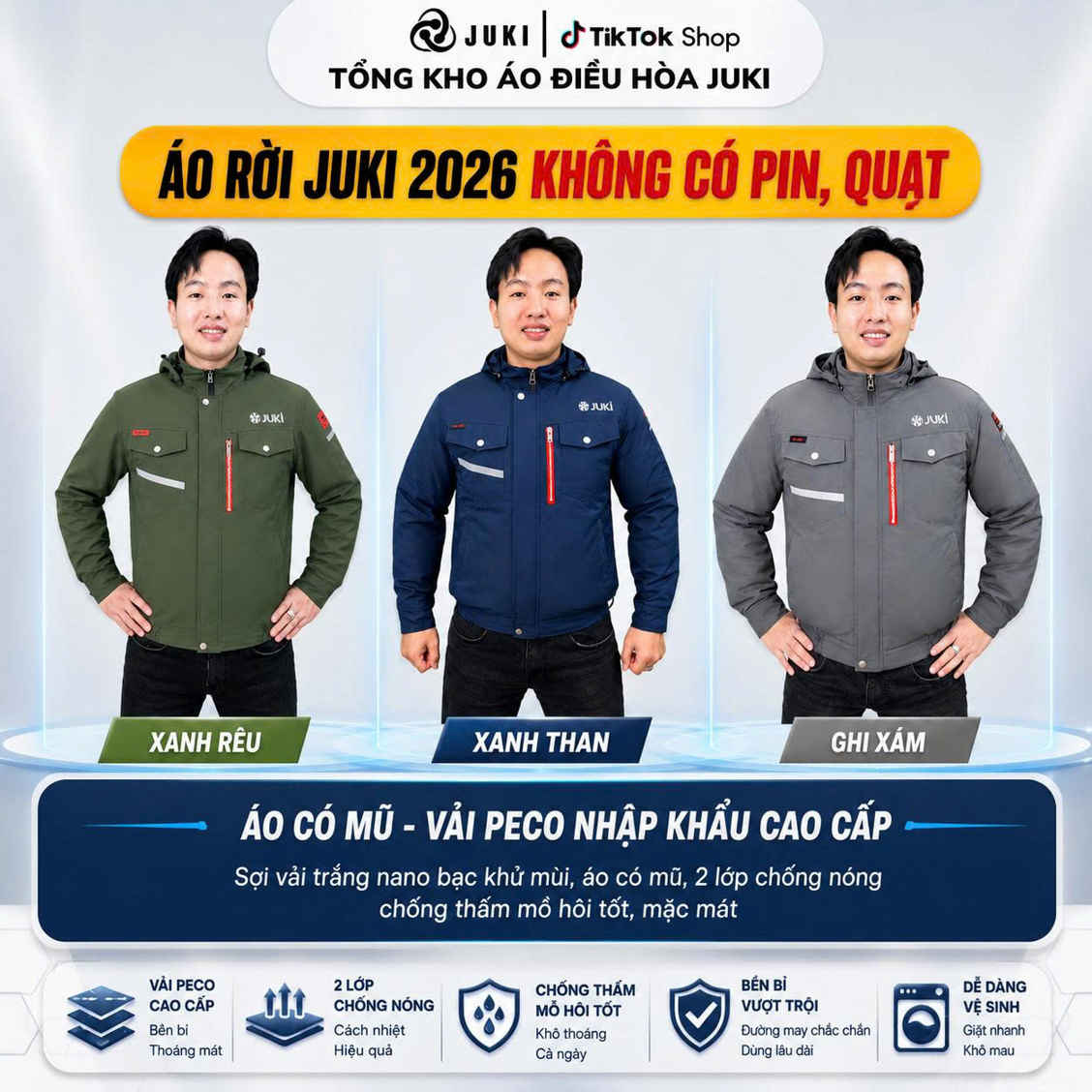 Áo Điều Hòa JUKY