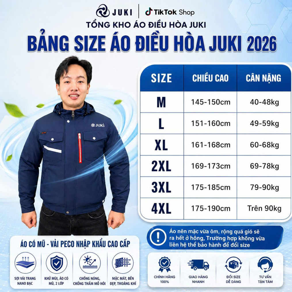 Áo Điều Hòa JUKY