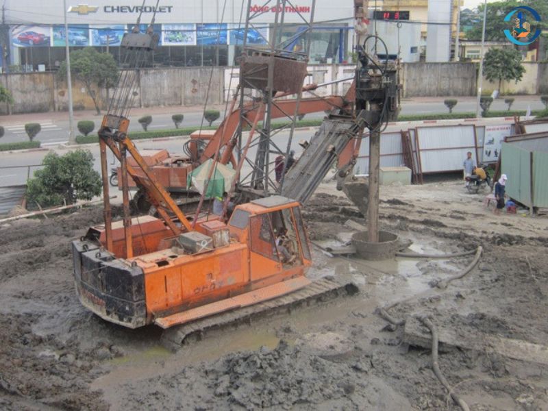 Bentonite là vật liệu quan trọng trong khoan cọc nhồi