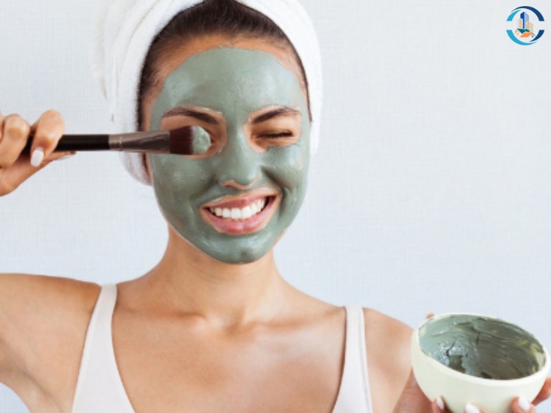 Bentonite làm mặt nạ hút bụi bẩn và bả nhờn trên da rất hiệu quả